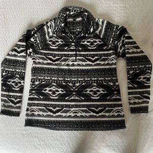 Eddie Bauer Aztec Fleece 1/4 Zip